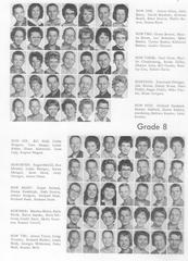 rossville class grade 8th 1963